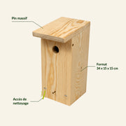 Vogelhuisje ingang 33 mm — foto 4