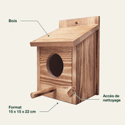Vogelhuisje buiten gelakt — foto 4