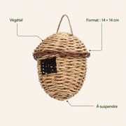 Hangend vogelhuisje formaat 14 × 14 cm — foto 4