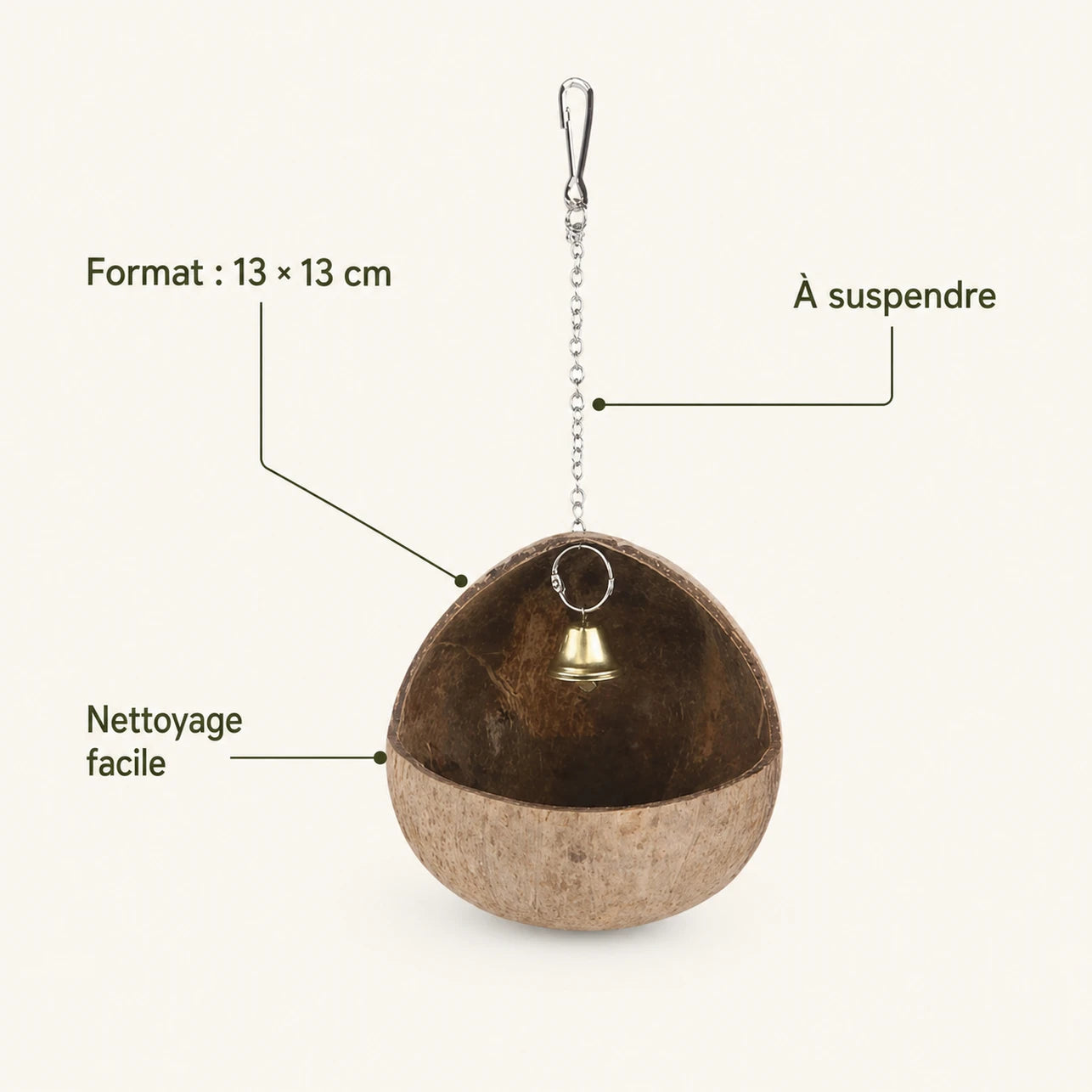 Vogelhuisje formaat 13 × 13 cm — foto 4