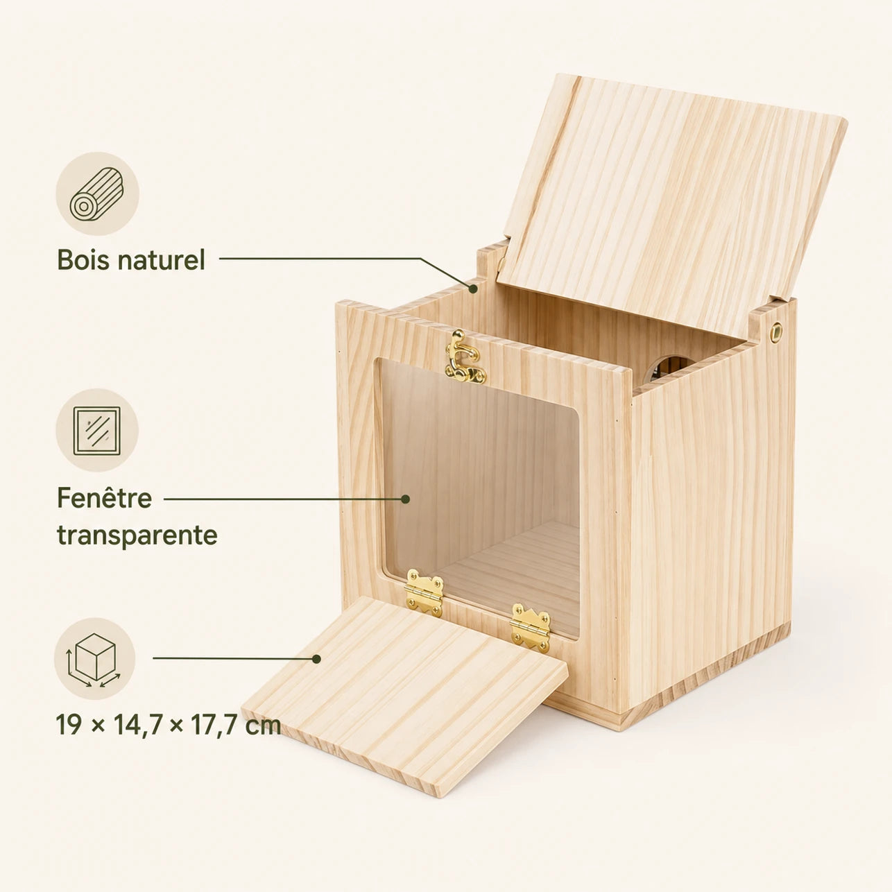 Vogelhuisje transparant — foto 4